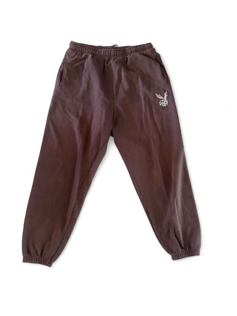 Playboy by PacSun Brown Jogger Sweatpants – Size Large